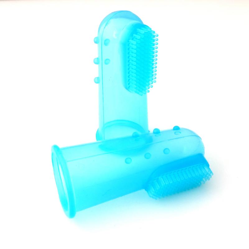 Brosse à Dents Doigt en Silicone Chien & Chat