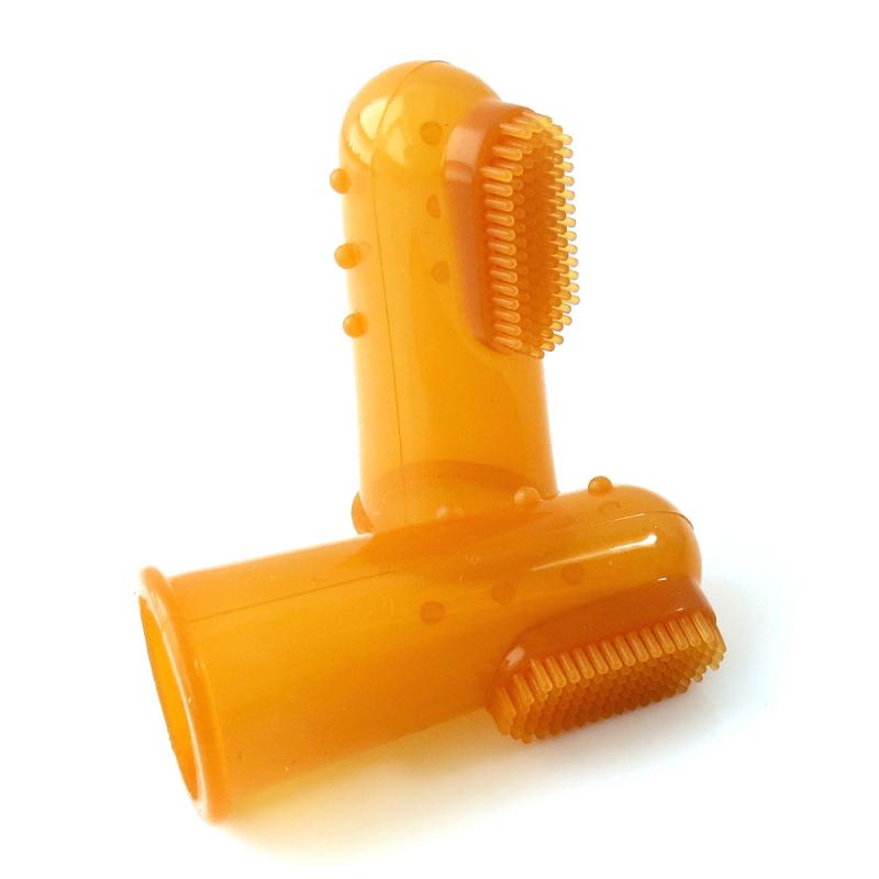 Brosse à Dents Doigt en Silicone Chien & Chat
