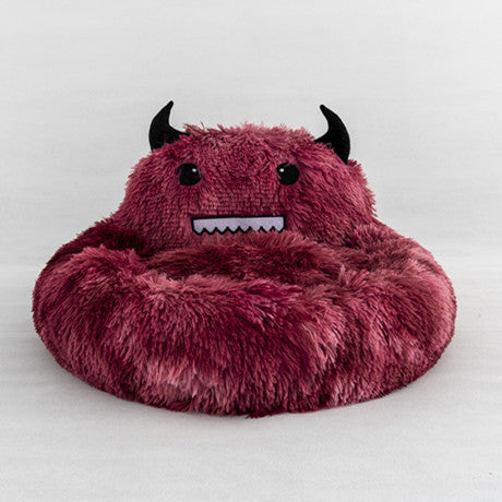 Panier Peluche Petit Monstre pour Chat