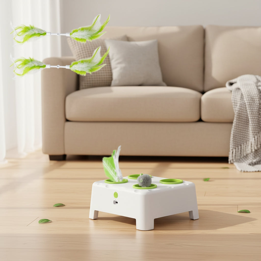 Jouet Chat Pop-Up Instinct de Chasse