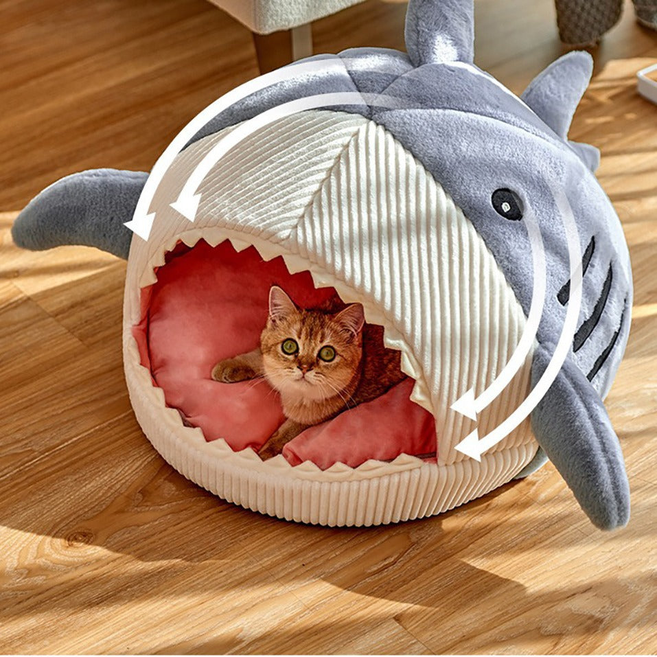 Panier Requin pour Chat