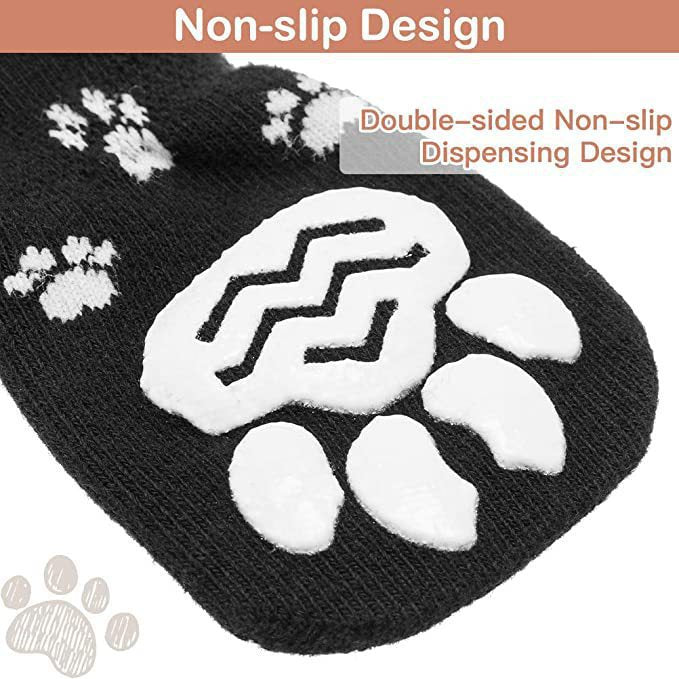 Chaussettes Antidérapantes pour Chien & Chat