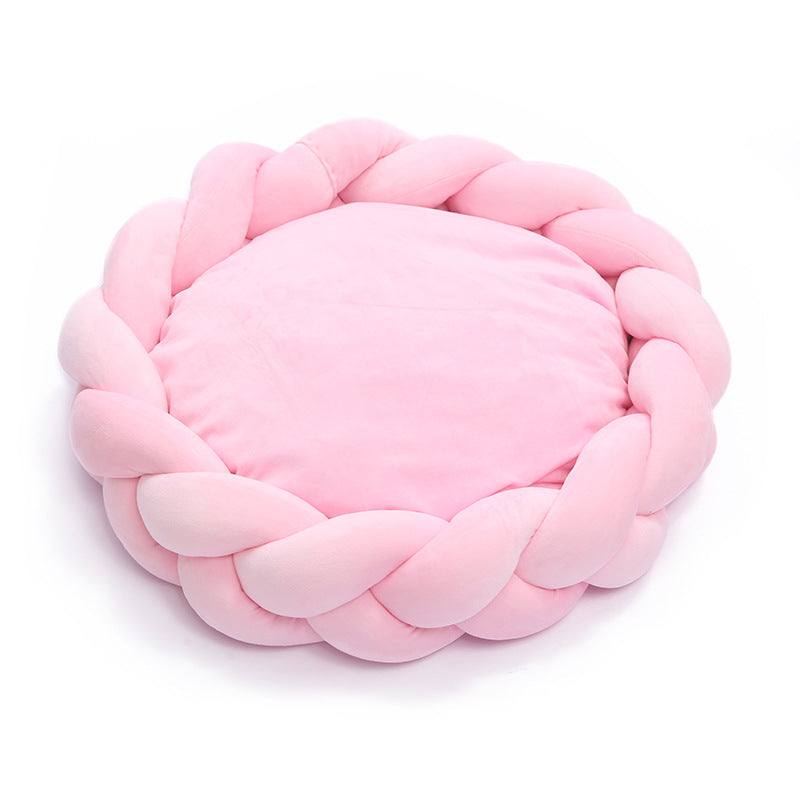 Panier Rond Tressé pour Chien & Chat