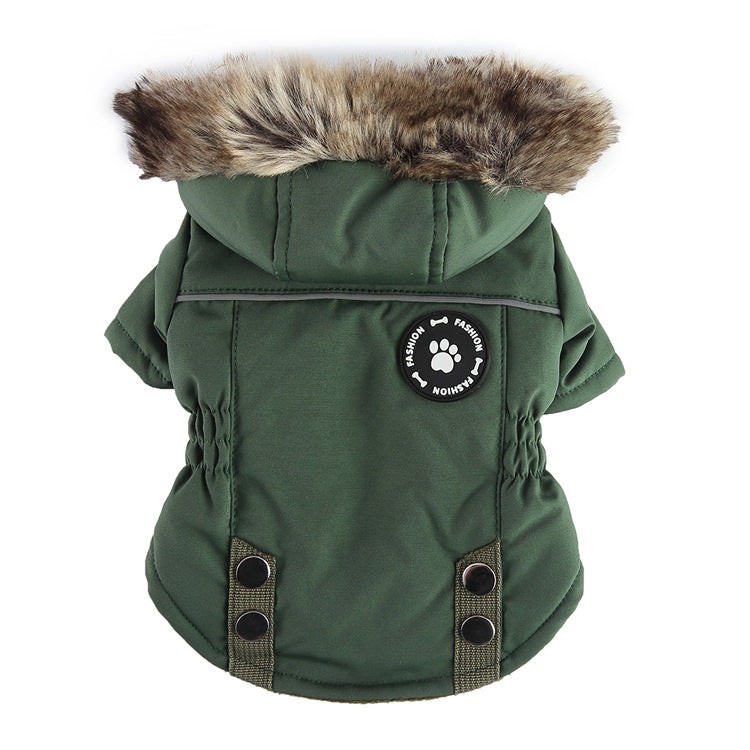Doudoune Chien Rembourrée Chaude et Imperméable