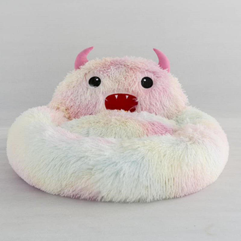 Panier Peluche Petit Monstre pour Chat