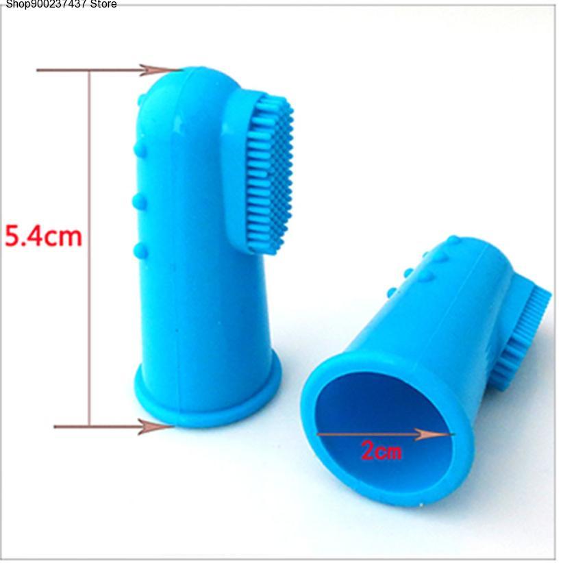 Brosse à Dents Doigt en Silicone Chien & Chat