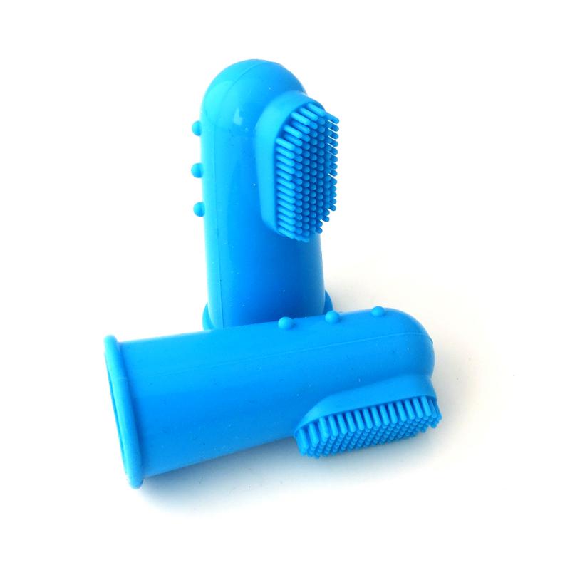 Brosse à Dents Doigt en Silicone Chien & Chat