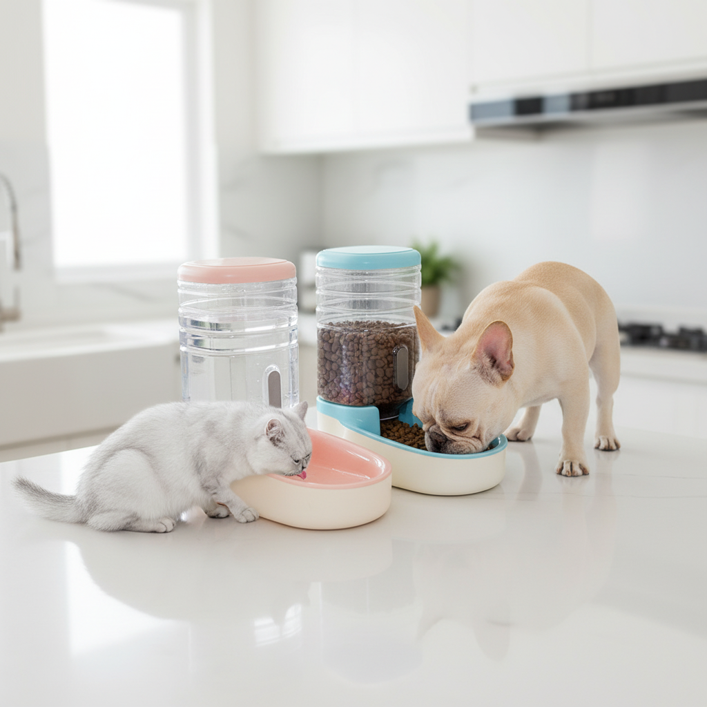 Distributeur Automatique Eau & Croquettes