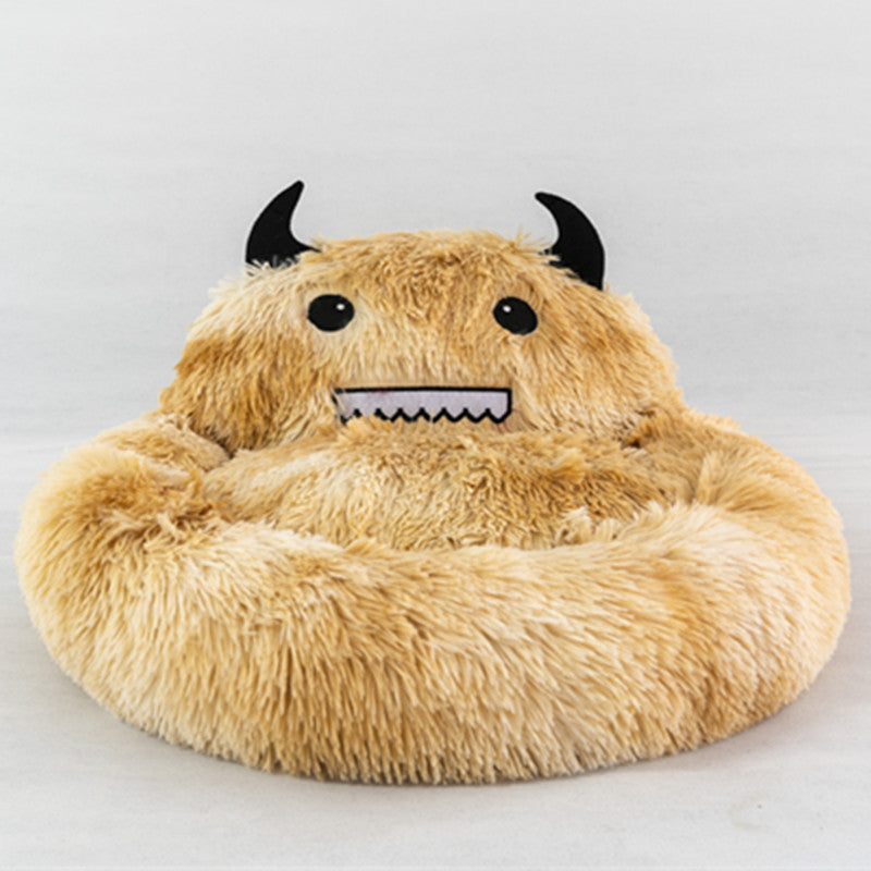 Panier Peluche Petit Monstre pour Chat
