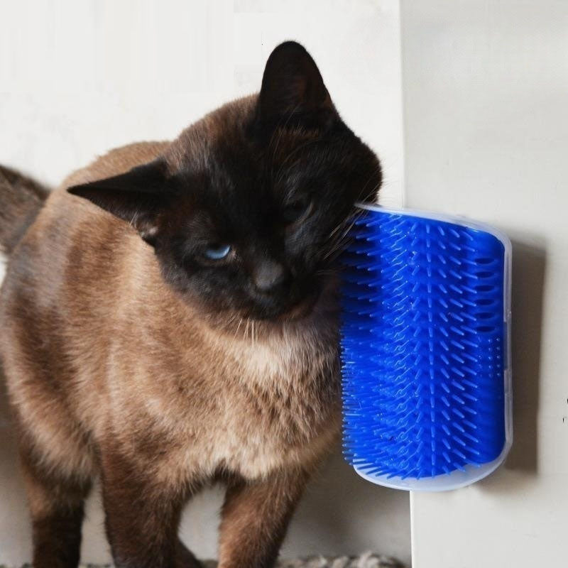 Brosse d'Angle Auto-Massante pour Chat