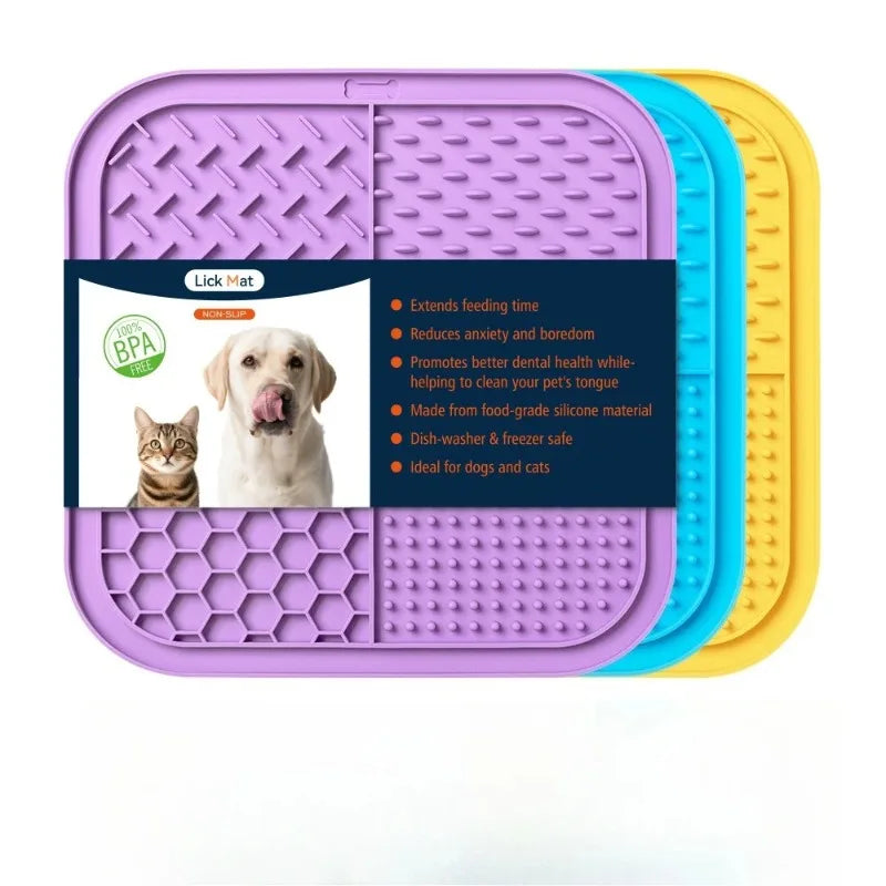 Tapis à lécher en silicone - vue 1