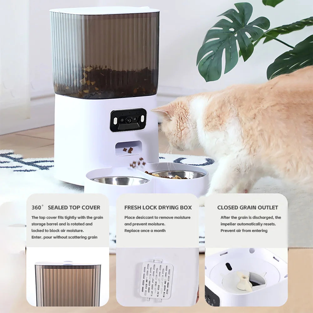 Distributeur Connecté 5L WiFi Chien & Chat