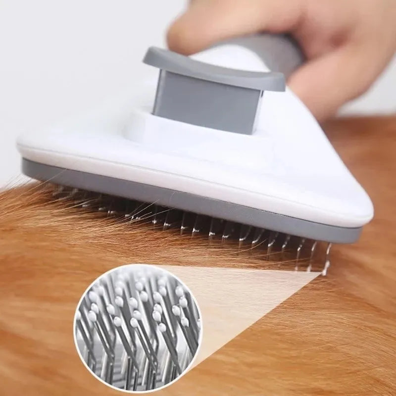 Brosse autonettoyante pour chien et chat - vue 5