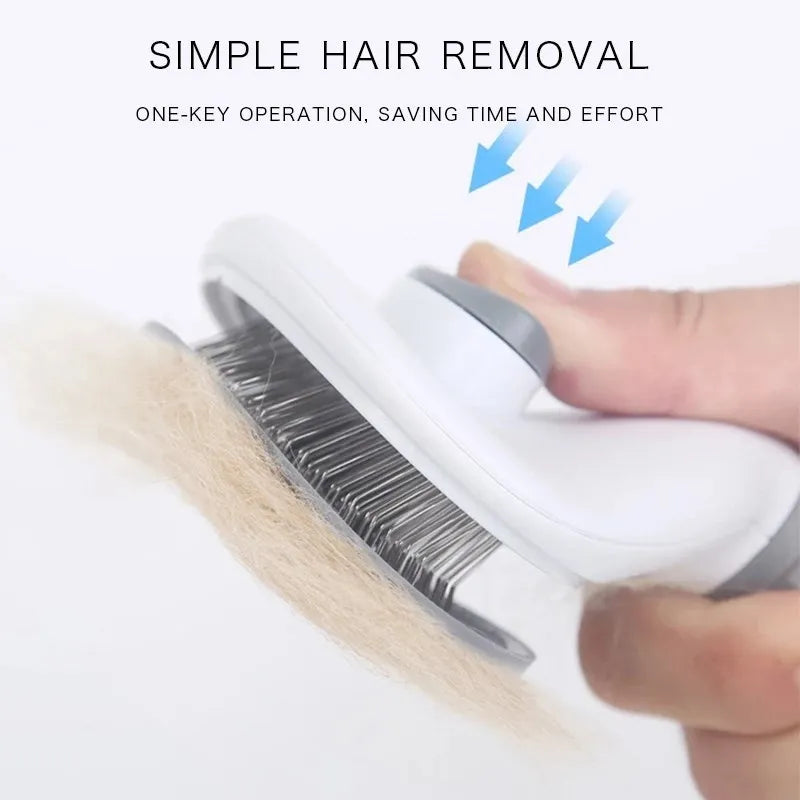 Brosse autonettoyante pour chien et chat - vue 2