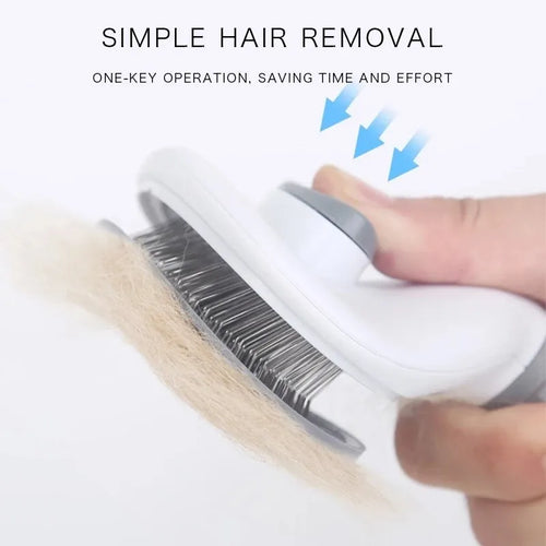 Brosse autonettoyante pour chien et chat - vue 2