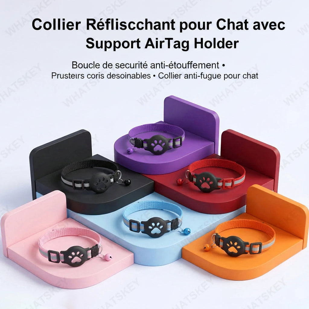 Collier GPS Traceur pour Chat